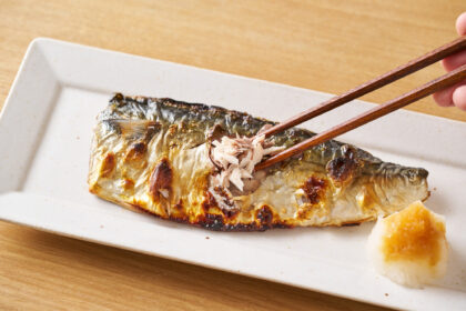 筋力維持には魚からのタンパク質摂取がお勧めです
